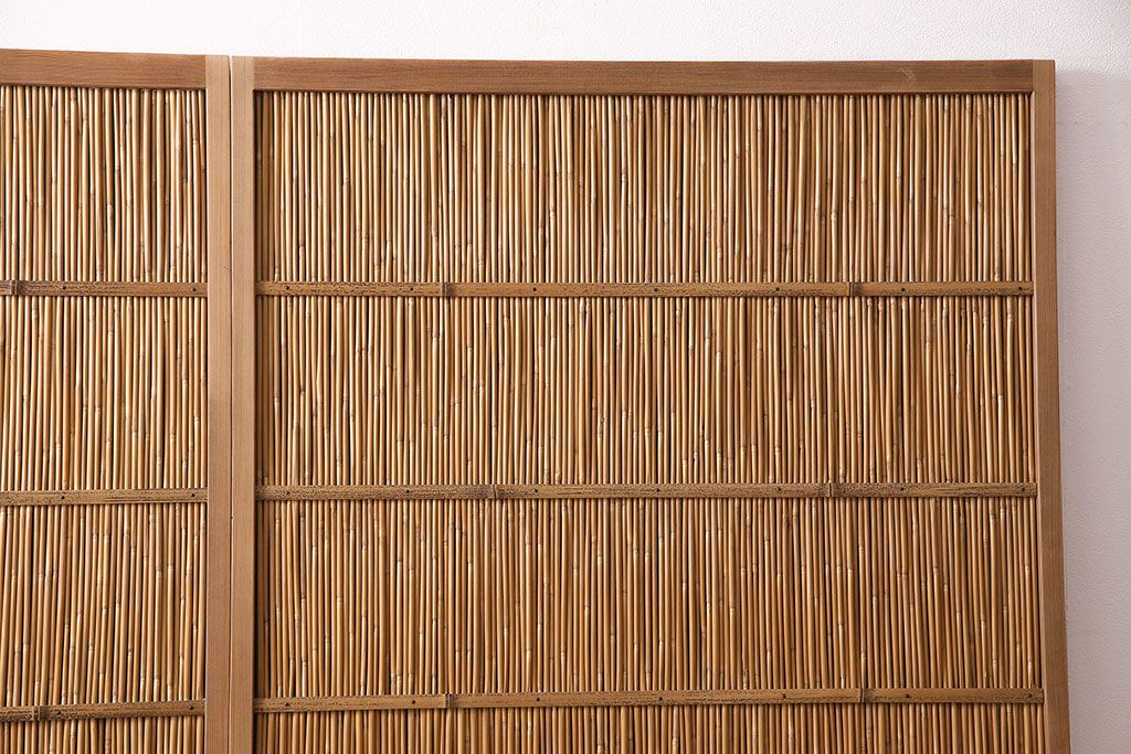 公式】アンティーク家具ラフジュ工房商品詳細ページ昭和中期の簾戸2枚