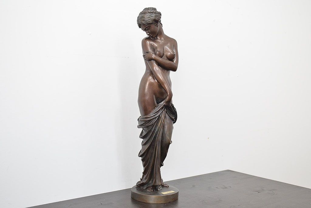 はじらいの時 ブロンズ像 林良慶作 はじらいの時 ブロンズ像 林良慶作