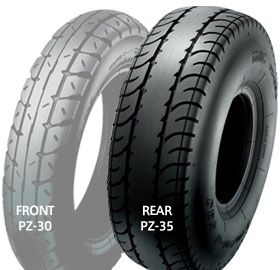 Webike | IRC アイアールシー PZ-35 【130/70-8 42L TL】 タイヤ