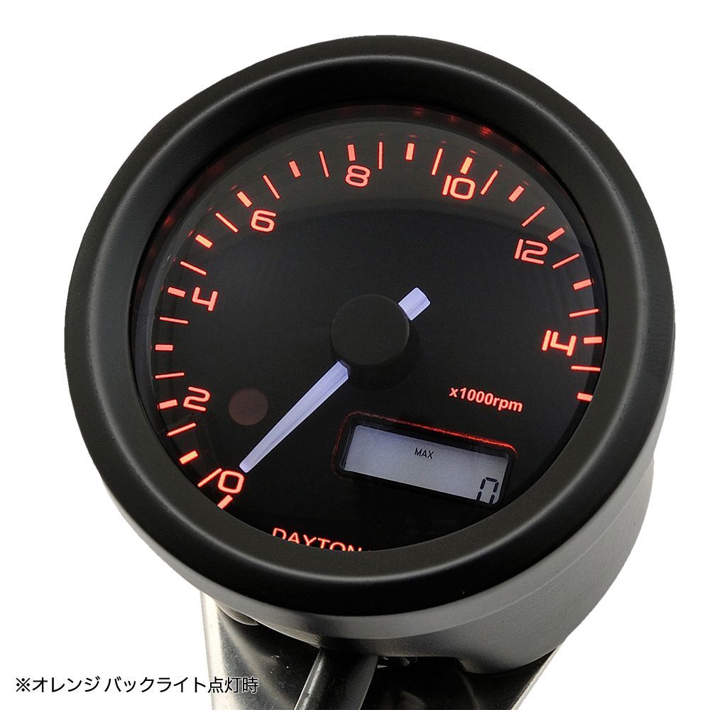 Webike | DAYTONA デイトナ VELONA 電気式タコメーター Ф48 15000rpm