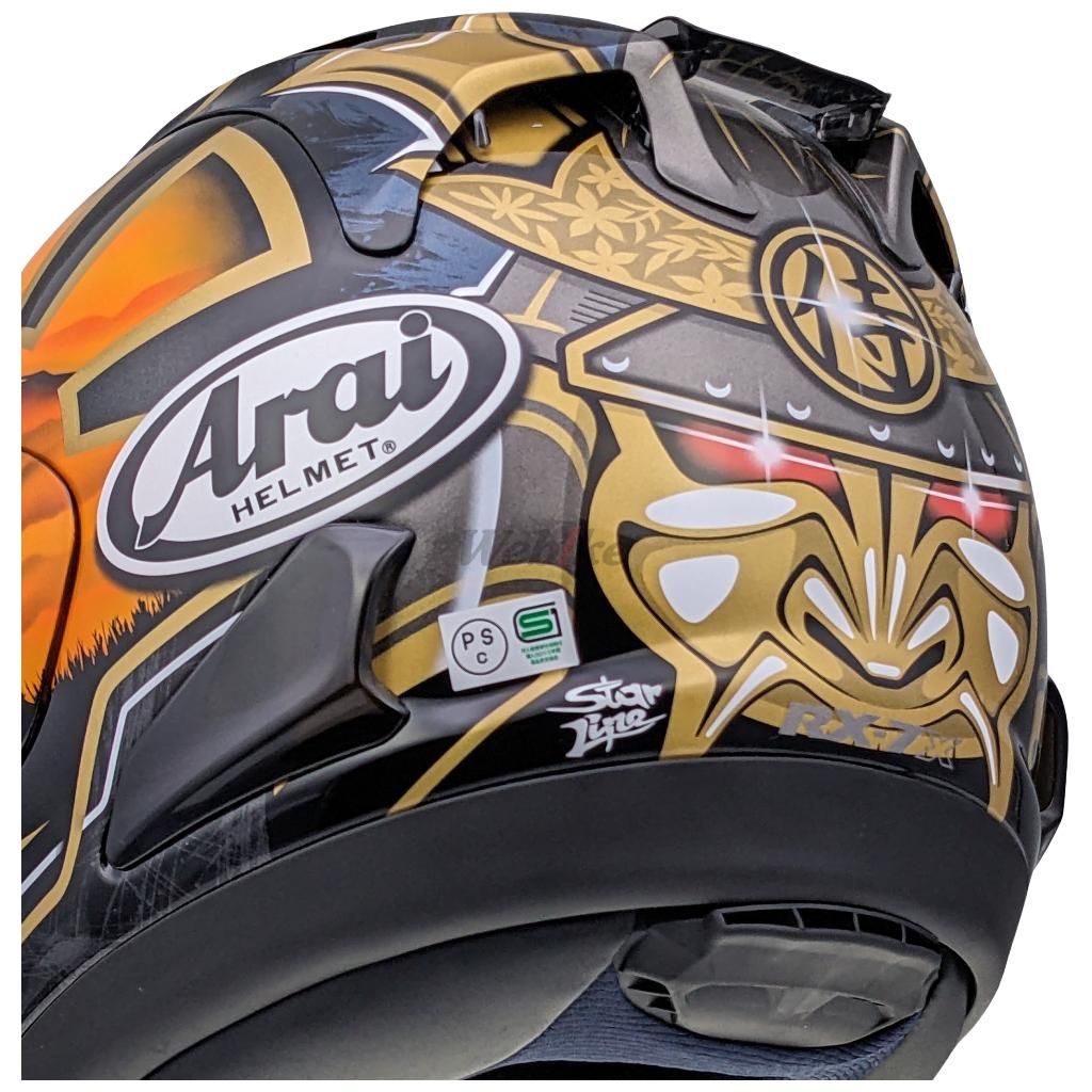 Webike | Arai アライ RX-7X PEDROSA SAMURAI SPIRIT [アールエックス