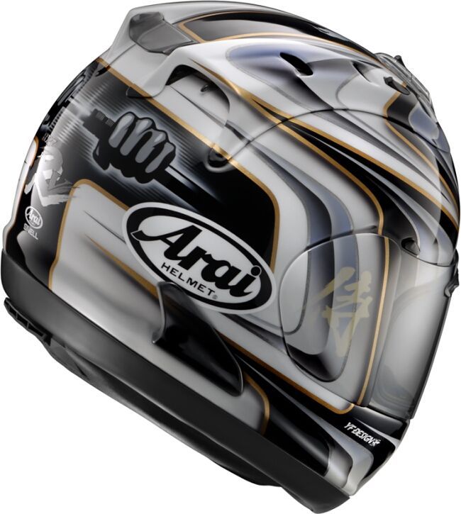 Webike | Arai アライ RX-7 RR5 AOYAMA GP [アオヤマGP](W-049-039
