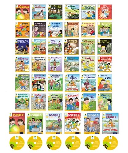 Oxford Reading Tree] Stage 5단계 (Book+CD) 36종 세트 - 웬디북