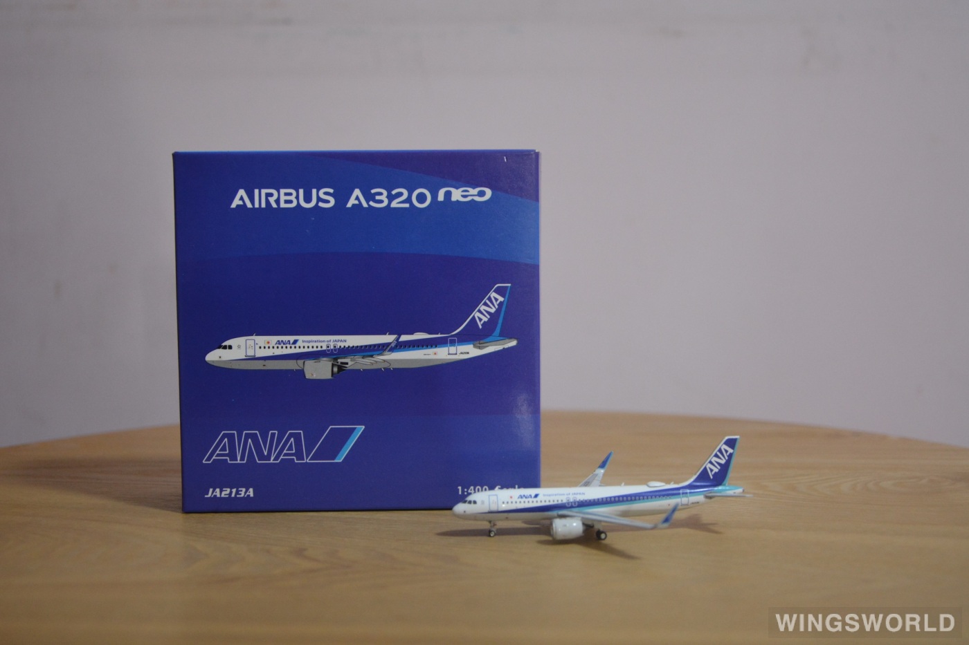 ANA A320neo JA213A 全日空 エアバス 1:400 Ph