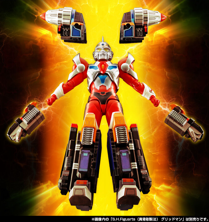 電光超人グリッドマン『S.H.Figuarts（真骨彫製法）合体超神 サンダー