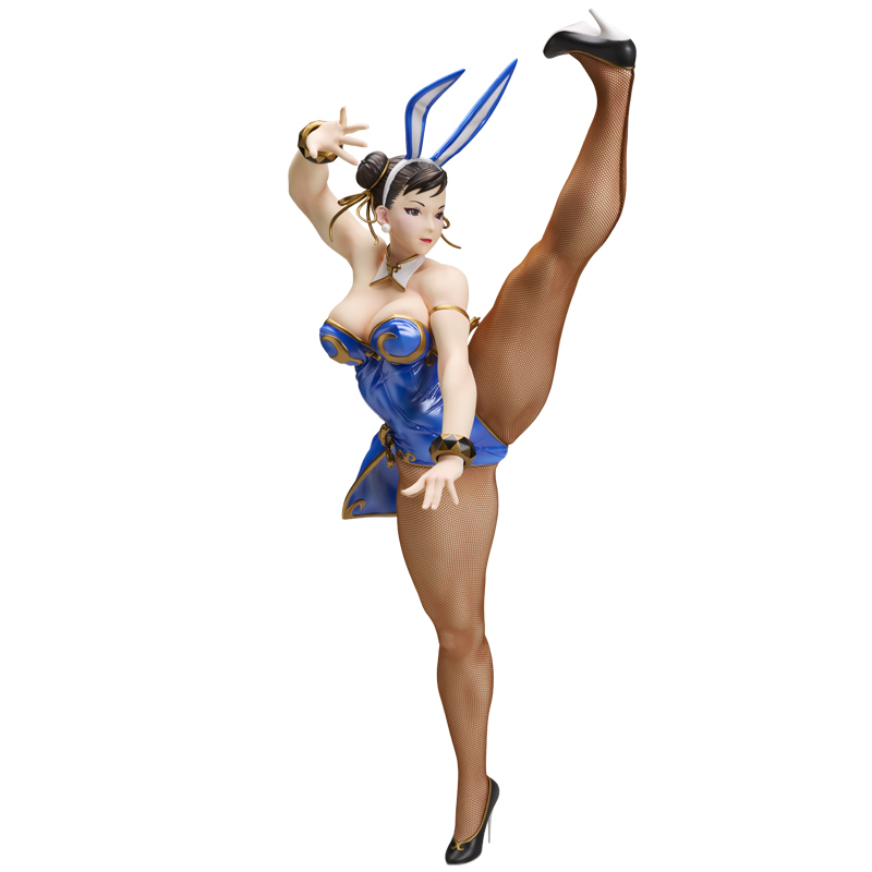B-style 快打旋風6 春麗兔女郎Ver. 1/4比例模型』最強蜜大腿×深膚色