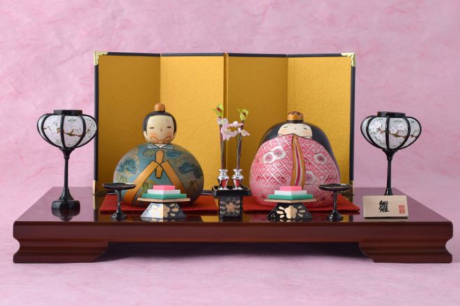 サイズで選ぶ卯三郎こけしのひな人形 - te-nori(てのり)