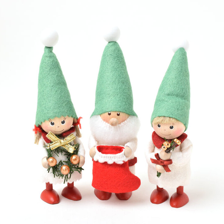 ノルディカニッセ 大きな靴下を持ったサンタ (ノルディカニッセ オ