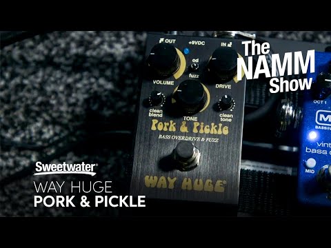 Way Huge Smalls Pork and Pickle Bass Overdrive Pedal | Sweetwater