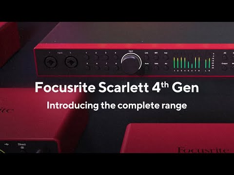 Focusrite Scarlett 16i16 4th Gen – United States