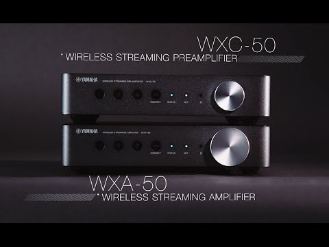 Yamaha WXC-50 Wireless Streaming Preamplifier - Dark Silver