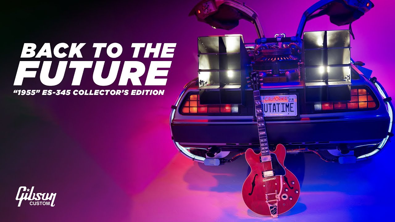 Gibson & Epiphone Back to the Future ES-345 guitars are here