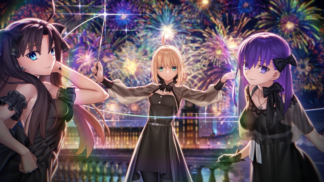 Fate stay night 20th コンサート デスクマット プレイマット Fate