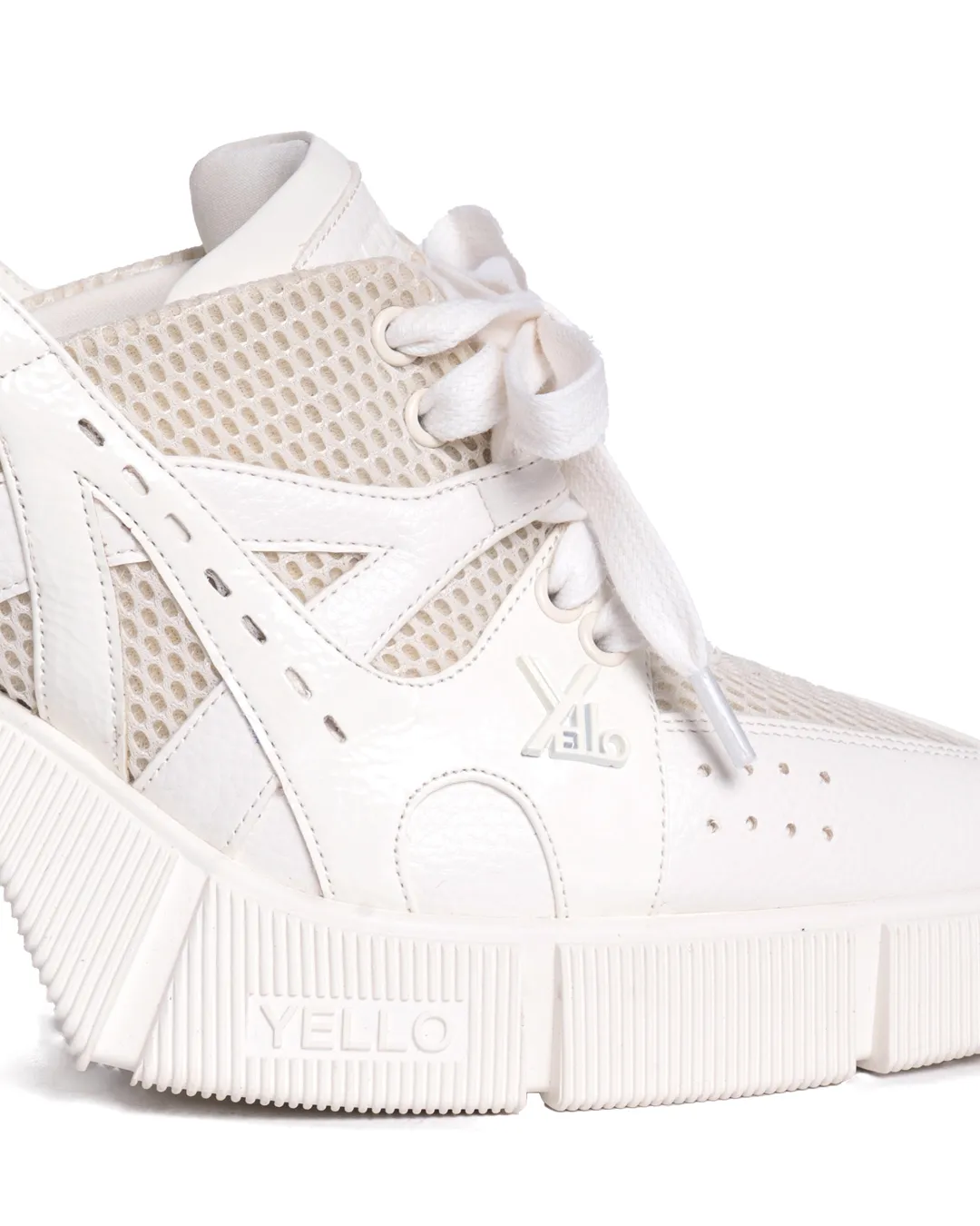 YELLO / BLEACH SNEAKER MULES