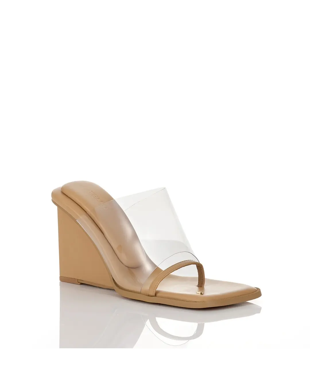 靴 YELLO SCORE DEFORMED WEDGE SANDALS SCORE DEFORMED WEDGE SANDALS