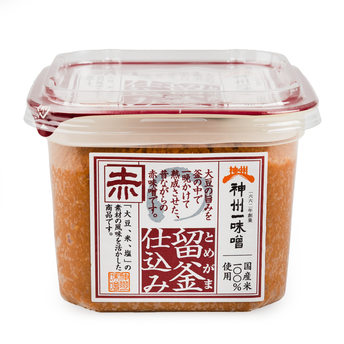 Get Miko Brand Mutenka Tomegamajikomi, Red Miso Cup 26.5 oz