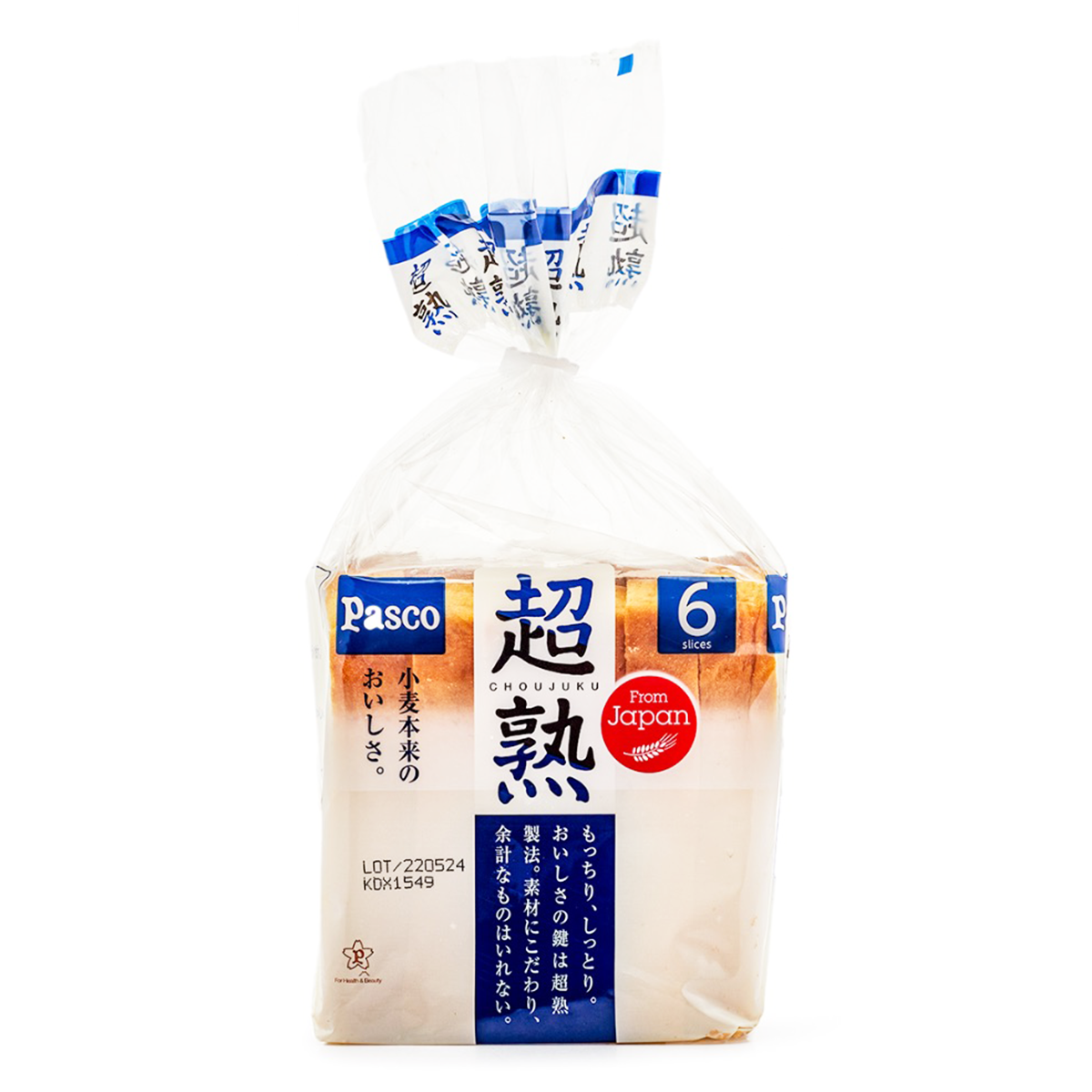 Pasco 超熟パン 6枚切り 374 グラム - Weee!