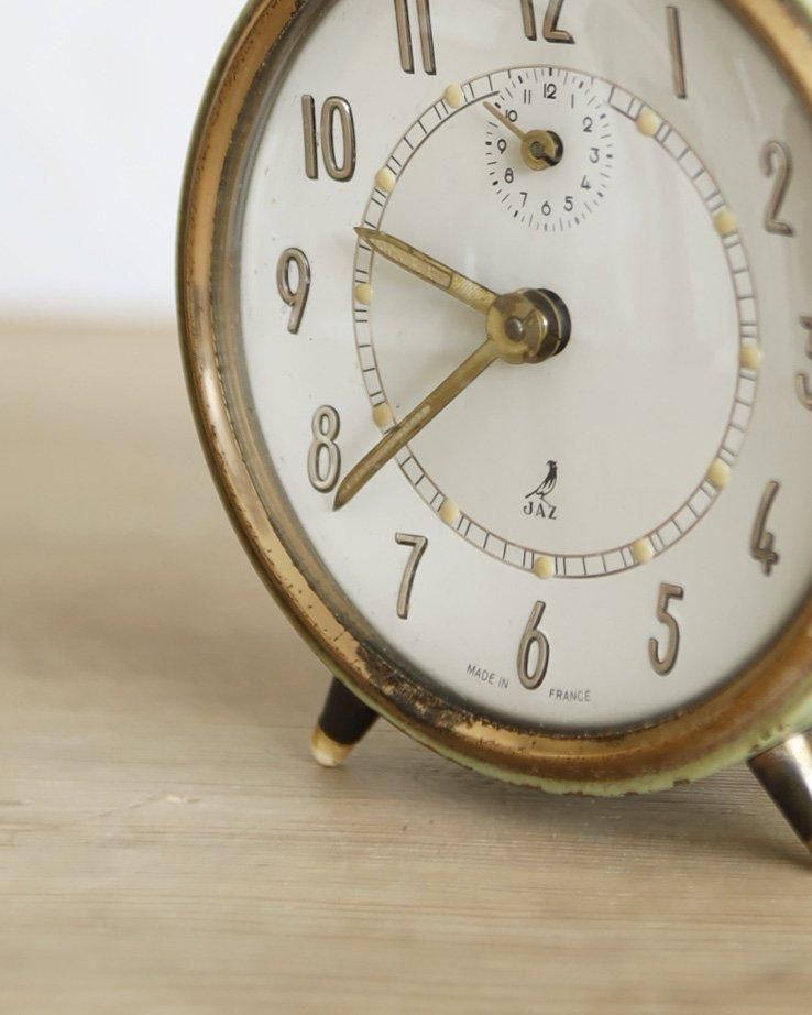 フランスアンティーク ヴィンテージ JAZ社(ジャズ)製 置き時計