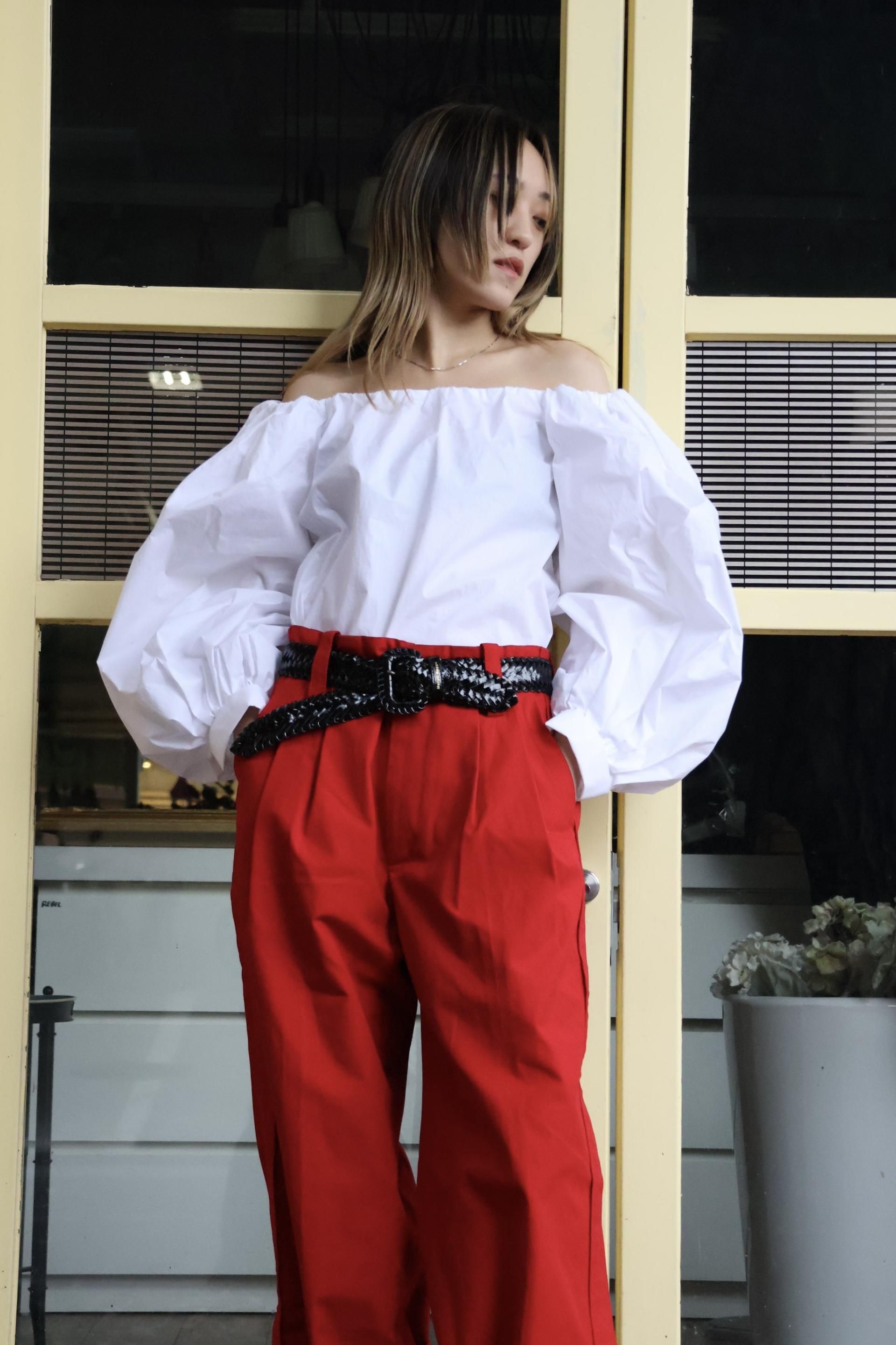 Meryll Rogge：LEATHER BELT - BLACK - ORANN ONLINE SHOP