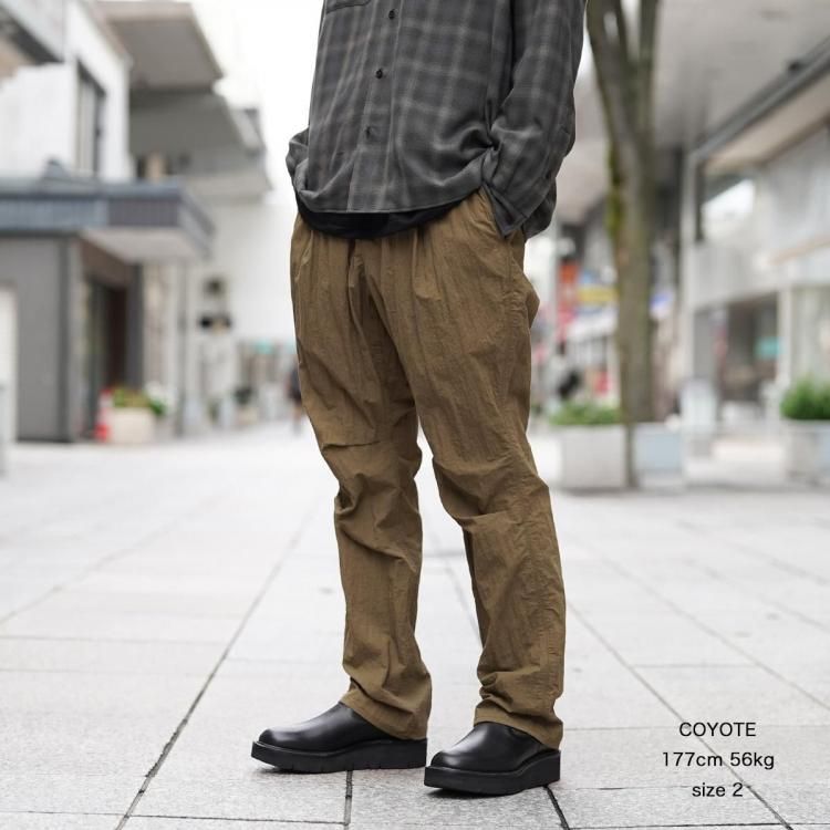 ノンネイティブ nonnative 25aw ハイカーイージーパンツ コットン