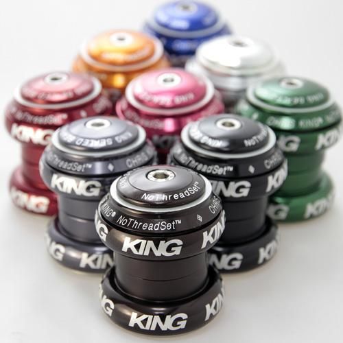 CHRIS KING 1inch Conversion Kit アルマイトレッド CHRIS KING 1inch