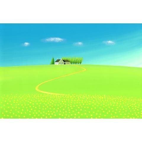 アートグラフ【Highlandscape】三々サイズ - 葉祥明美術館公式ネット