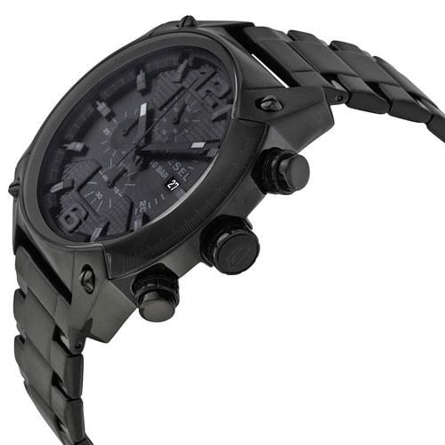 ディーゼル 腕時計 オーバーフロー DZ4223 ブラックダイアル×ブラック