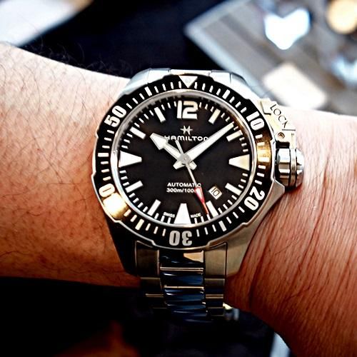 ハミルトン/Hamilton/腕時計/カーキネイビー/フロッグマン/H77605135