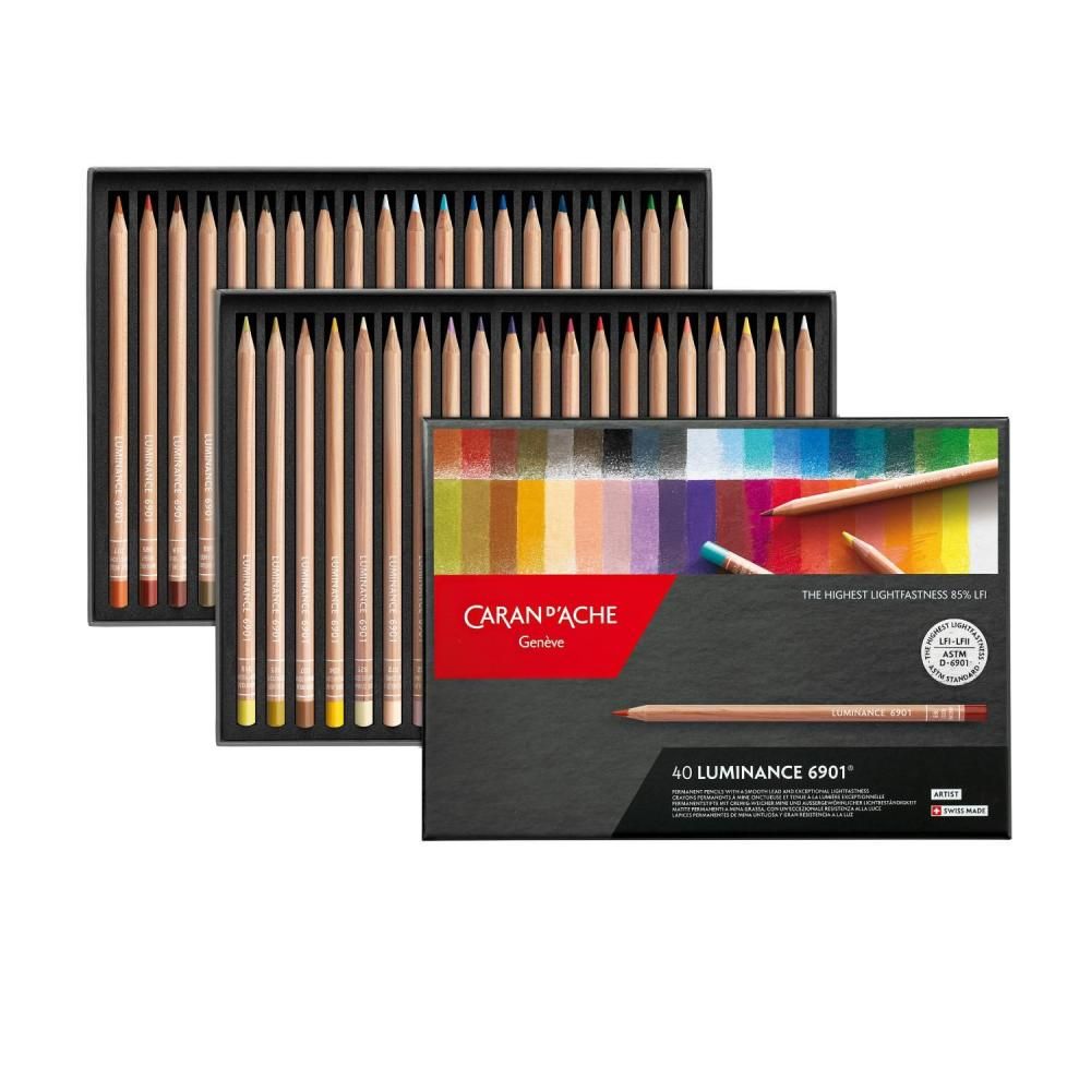 カラン ダッシュ 6901-740 ルミナンス 6901 40色セット 紙箱入