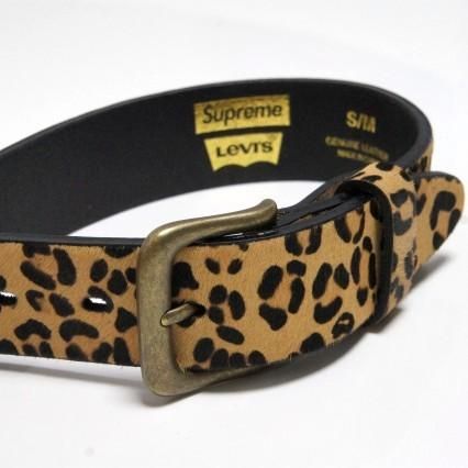 Supreme Levi's Leather Leopard Belt - Supreme 通販 Online Shop A-1