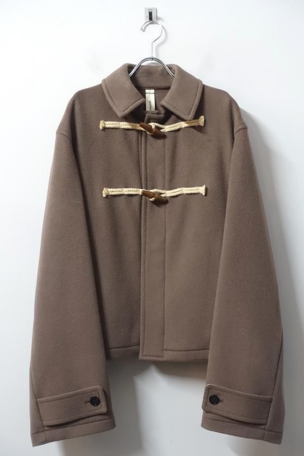 SHINYAKOZUKA(シンヤコズカ)/DUFFLE JK WITH NO BIJOU/MOCHA 通販