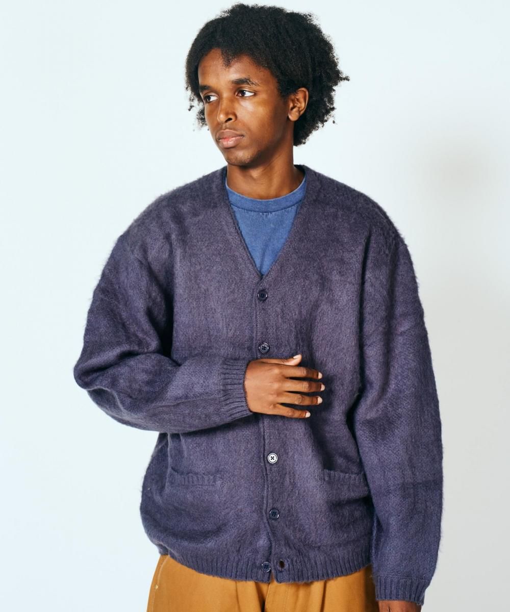 TOWNCRAFT / SOLID SHAGGY CARDIGAN