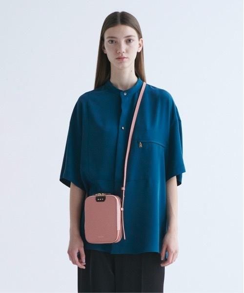 CULLNI [クルニ] Stand Collar Buzam Shirt ＜スタンドカラーブザム