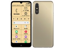 FCNT らくらくスマートフォン a A401FC ワイモバイル [ゴールド] 価格