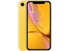 iPhone XR 128GB イエロー SIMフリー 初期化済 フィルム付 iPhone XR