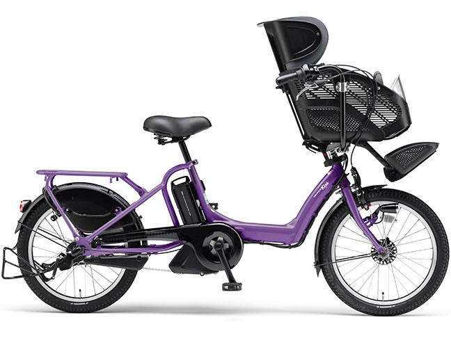 ヤマハ PAS Kiss mini PM20K 2014年モデル [シュガーパープル] + 専用