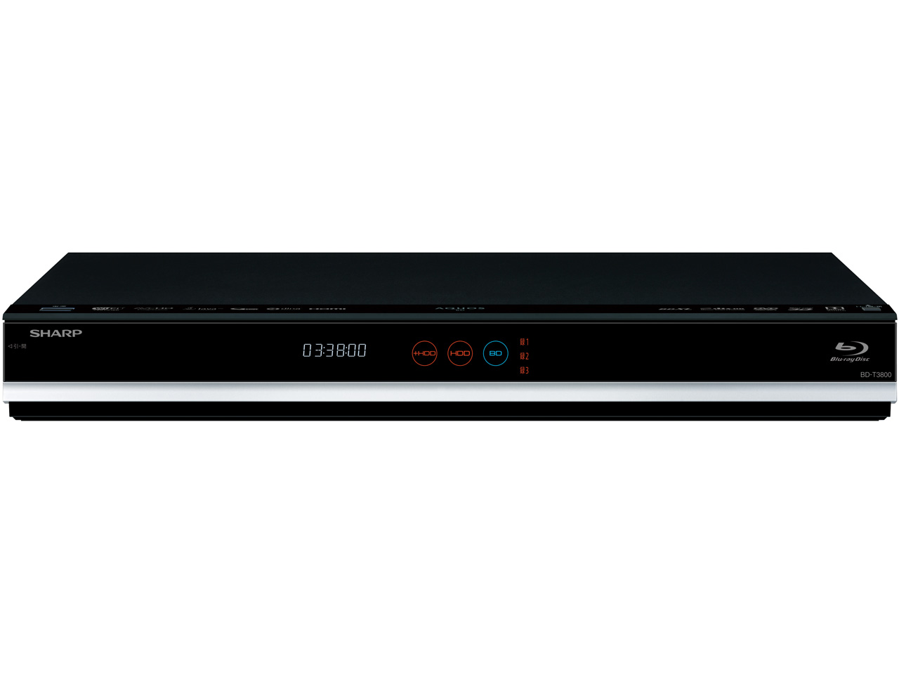 シャープ AQUOSブルーレイ BD-T3800 価格比較 - 価格.com