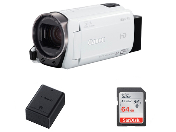 CANON iVIS HF R72 + 予備バッテリーBP-718 + SDカード64GB 価格.com