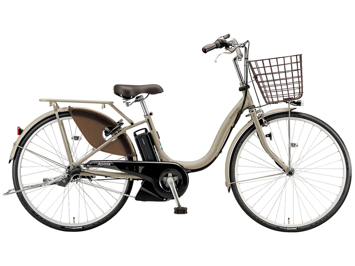 ブリヂストン アシスタU STD A6SC14 [E.XHクラシックベージュ] + 専用