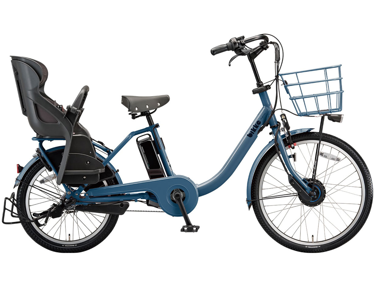 ブリヂストン bikke MOB dd BM0B40 [E.Xネイビーグレー] + 専用充電器