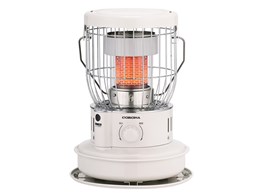 YSE 日立 石油ストーブ コンパクト ホワイト OVC-241 小型ストーブ」の