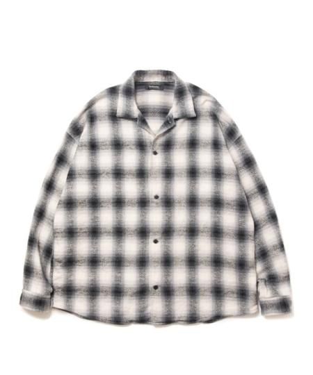 ROTTWEILER (ロットワイラー) OPEN COLLAR OMBRE SHIRT (オープン