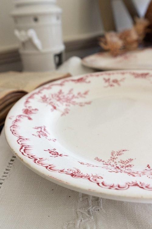 クレイユエモントローのお皿 | フランスアンティーク - antiques ruan