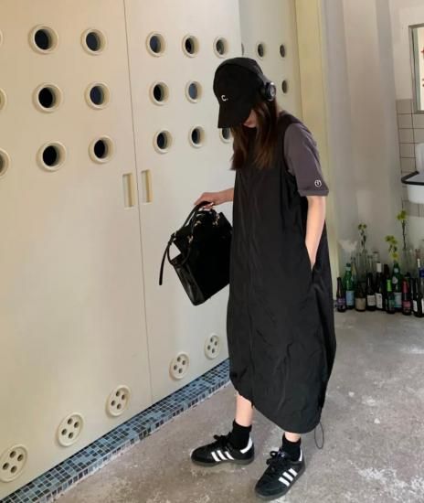 要修正】2color / ジップノースリーブワンピース - Seagull select shop