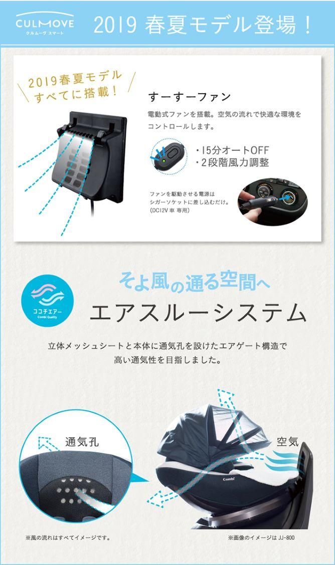 コンビ ホワイトレーベル クルムーヴ スマート ISOFIX EG JK-600