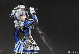 予約)(W_3642)1/7 東方Project 十六夜咲夜 (未組立 ガレージキット)