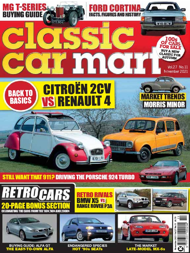Classic Car Mart - November 2021 UK | PDF | Subscription Business