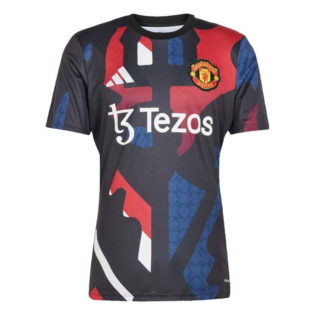 Camisa Pré-Jogo Manchester United 24/25 adidas - Masculina | Centauro
