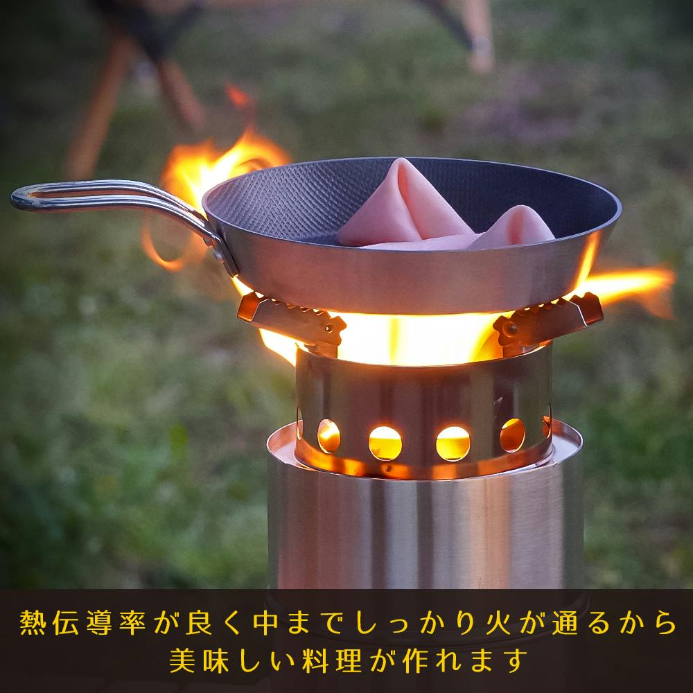 パークレーン キッチン フライパン 2層鋼グリルパン 片手20cm 幅21×奥