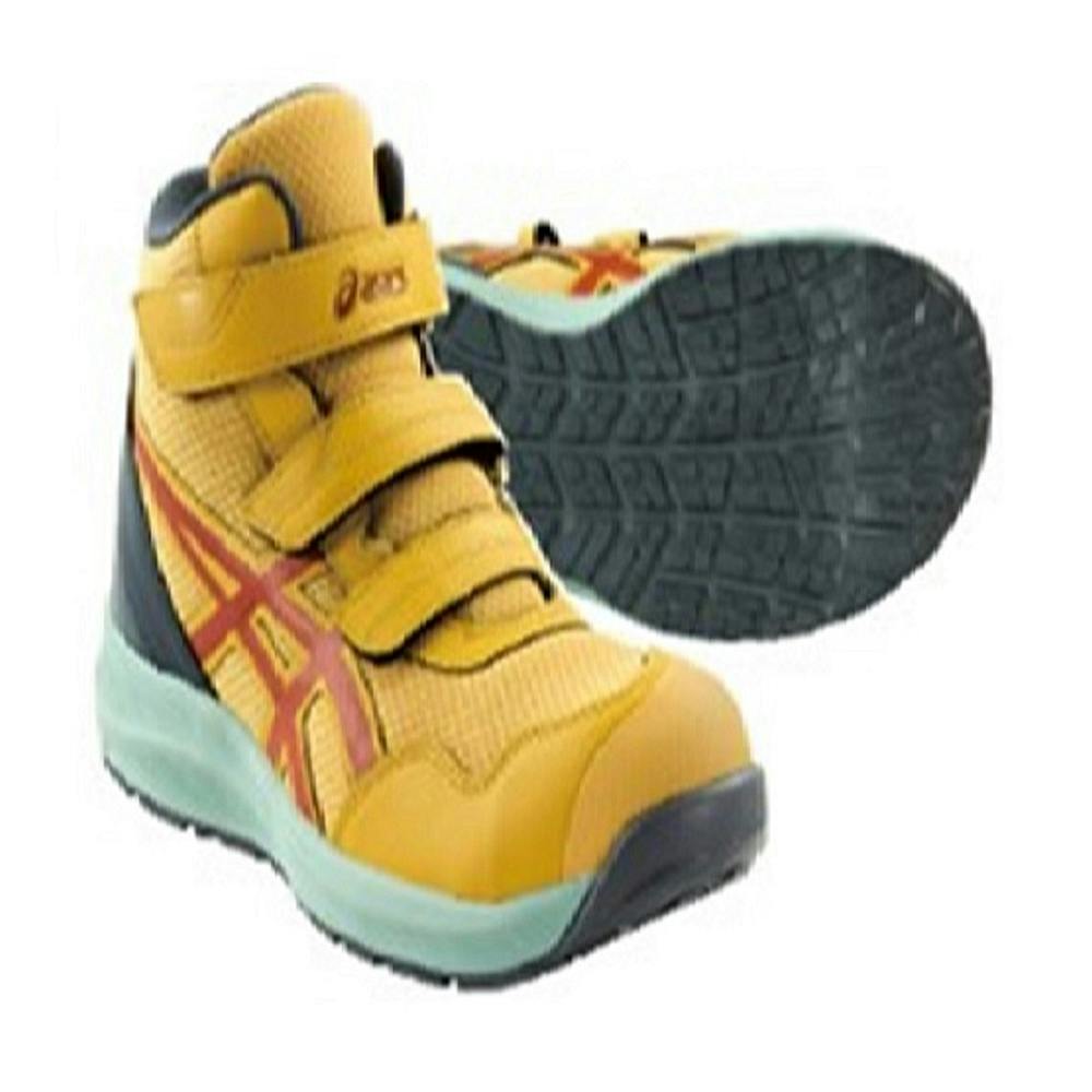 アシックス タイガーイエロー×スパイスラテ 26.5cm CP216 | 作業着